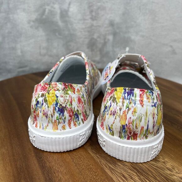 Blowfish Malibu Water Shoes Girls 1 Multi-color Floral Rubber Beach Pool Ruby-K - Picture 8 of 16